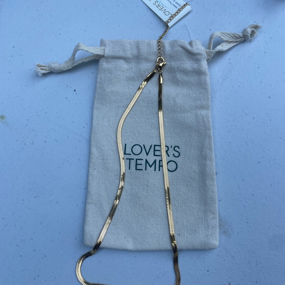 Lover's Tempo Gold Necklace